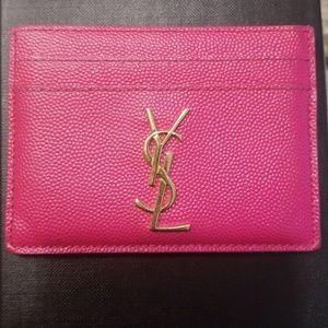 YSL monogram cardholder